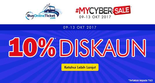 Promosi Diskaun Terbaru - Bas dan Tiket Kereta Api, Pakej 